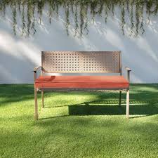 Outdoor Corded Bench Cushion