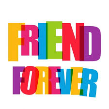 free vector friend forever background