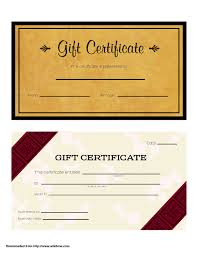 Free Online Gift Certificate Maker Template Ziesite Co Design Your