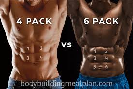 4 pack abs vs 6 8 10 pack men women