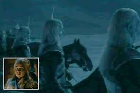 The art of game of thrones, which collects storyboard and concept art, shows that hodor was supposed to appear among the army of the dead. Game Of Thrones Game Of Thrones Fans Fear The Women And Children Are About To Be Massacred In The Crypts As The Army Of The Dead Arrives At Winterfell Spoilers