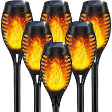 Cubilan Solar Flame Torch Lights For