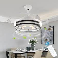 Dllt Modern Ceiling Fan With Light And