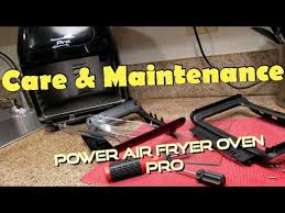 power air fryer oven pro how to take