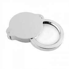 Sterling Silver Pocket Magnifying Glass