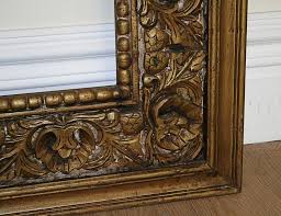 Large Antique Style Carved Ornate