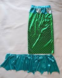 Mermaid Costume The Top And Tail Sewing Instructions On