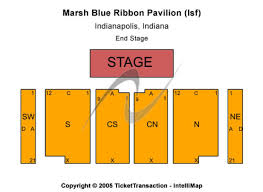 Blue Ribbon Pavilion Tickets Indianapolis Indiana Seating