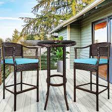 Outdoor High Top Table And Chair Patio