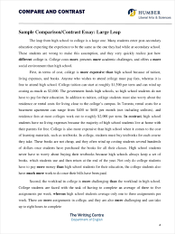 example comparison contrast essay eymir mouldings co 