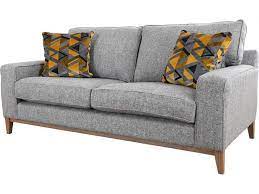 Charlotte Fabric 3 Seater Sofa Lee