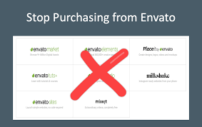 purchasing from envato marketplace