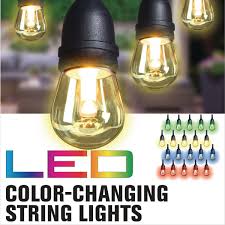 12 bulb color changing led string lights