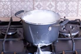 To Clean Burnt Milk From Your Stove Top
