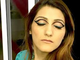 makeup look with m a c modern twist kajal