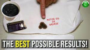 how to easily remove oil from fabrics