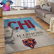 lincoln chicago bears nfl living room