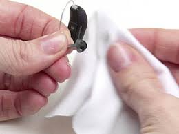 Gently brush the hearing aid clean. Hearing Aids Wax And Moisture Management Cleaning Tips