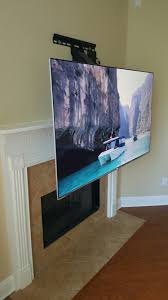 fireplace tv wall wall mounted tv