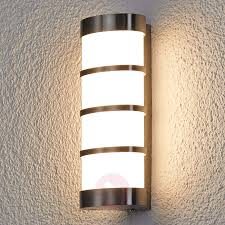 Leroy Stainless Led Exterior Wall Lamp