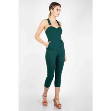 Voodoo Vixen Voodoo Vixen Overall Connie Capri Green