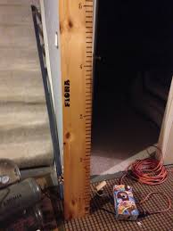 Childrens Yard Stick Growth Chart 7 Steps With Pictures