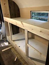 building bunks for a vintage camper