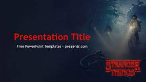 Free Stranger Things Powerpoint Template Ppt Templates