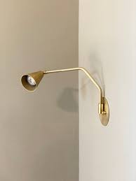 Tiel Arch Wall Lamp Brass Swing Arm