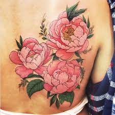 por flower tattoos