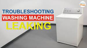 Samsung top loading washer leak fix. Washing Machine Leaking Top 6 Reasons Fixes Lg Samsung Others Youtube
