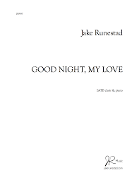 good night my love jake runestad