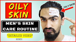 foxy in oily skin care routine men in