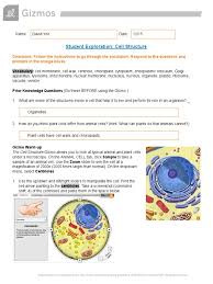 Laverneholy is waiting for your help. Cell Structure Gizmo Eukaryotes Biology