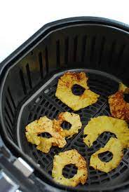 air fryer dehydrated pineapple
