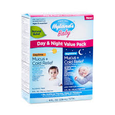 Hylands Baby Mucus Cold Relief Day Night Two 4 Oz