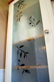 Stenciling With Frosted Glass Spray