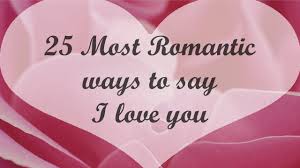 romantic ways to say i miss you
