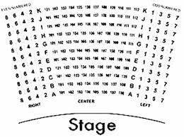 Seating Charts College Of The Arts Csuf