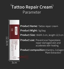 anti scar tattoo aftercare cream