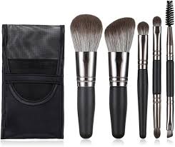 sxdthy travel makeup brushes set wpouch