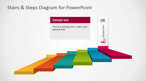 Stairs Steps Diagram For Powerpoint Slidemodel