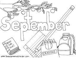 printable coloring pages for each month