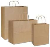 What are brown paper bags called?