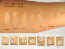 of sweetscents minerals foundations
