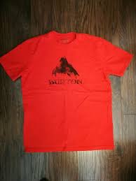 Sport Chek Burton Durable Goods Mens T Shirt Medium Red Pre
