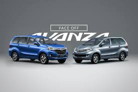 the old vs the new toyota avanza