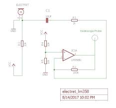 These are 4 simple preamplifier circuit using transistors. Lm358 Opamp Electret Amplifier Circuit By J3 Jungletronics Medium