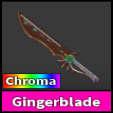 Hey guys subscribe for more follow me on roblox omgzackofficial hey guys so we did a gameplay with my chroma. Other Mm2 Chroma Gingerblade In Game Items Gameflip