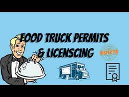 food truck trailer permits licensing